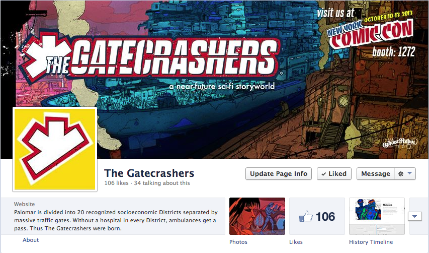 The Gatecrashers on Facebook